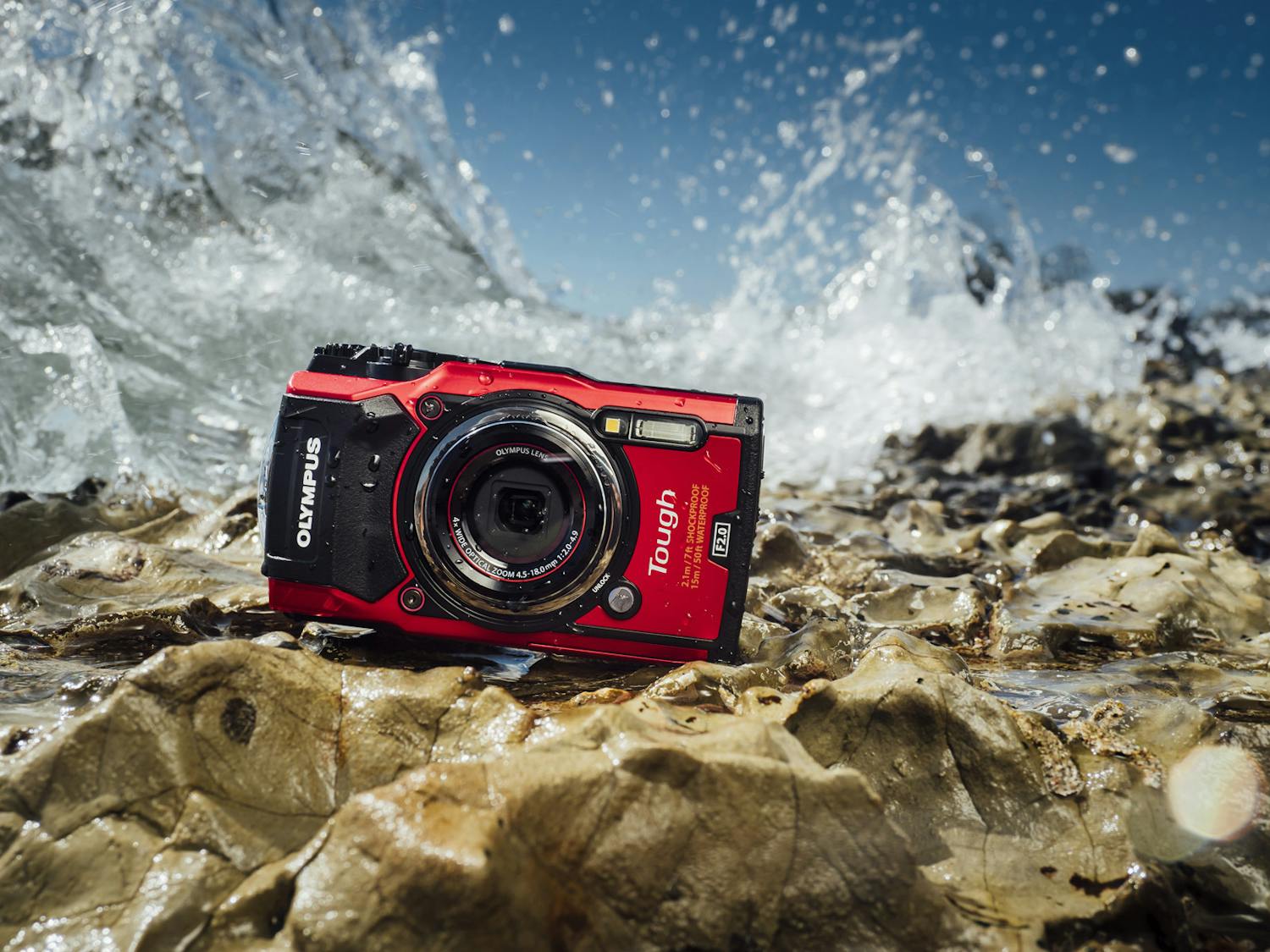 Kova kaveri Olympus Tough! TG-5